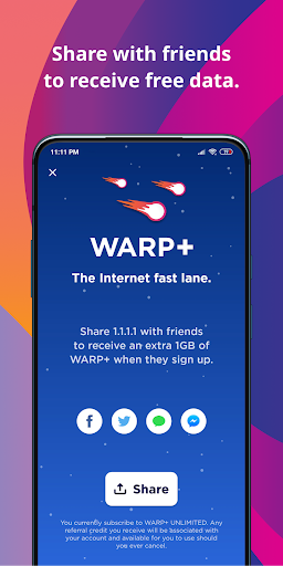 1.1.1.1 + WARP: Safer Internet screenshot 4