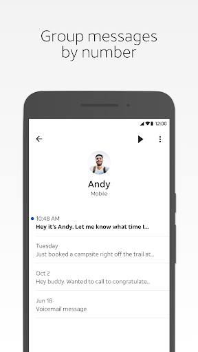 AT&T Visual Voicemail screenshot 3