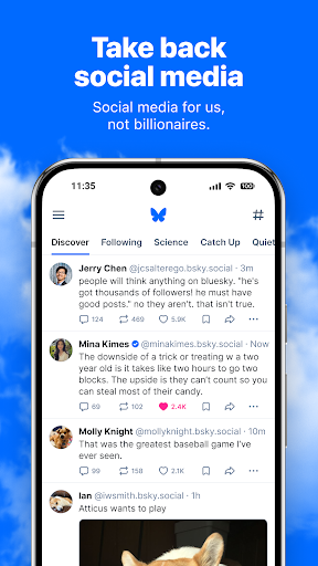 Bluesky screenshot 1