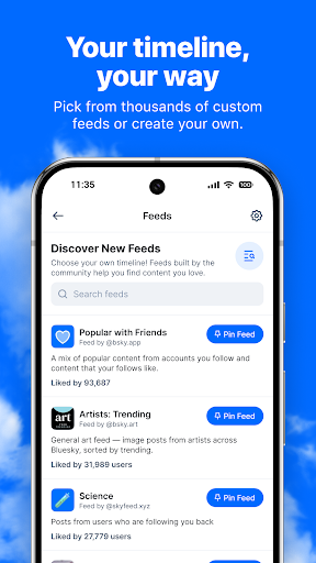 Bluesky screenshot 5