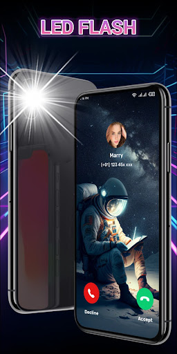 Color Call Theme, Call Screen screenshot 2