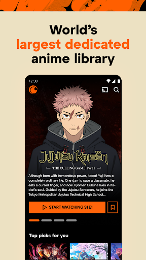 Crunchyroll screenshot 1