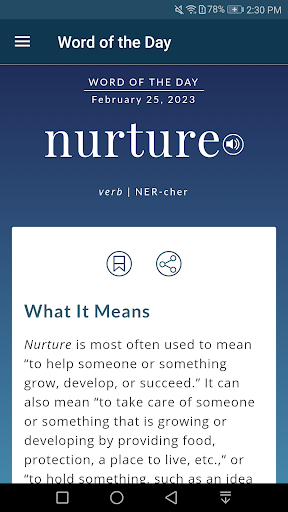 Dictionary – Merriam-Webster screenshot 2