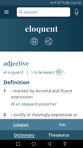 Dictionary – Merriam-Webster screenshot 3
