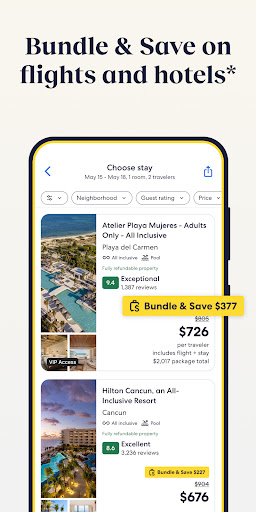 Expedia: Hotels, Flights, Cars screenshot 2