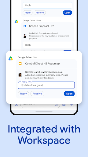 Google Chat screenshot 5