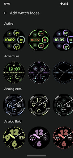 Google Pixel Watch screenshot 3