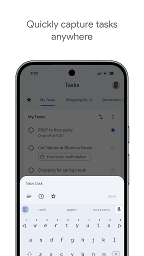 Google Tasks screenshot 1