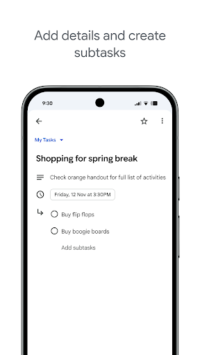 Google Tasks screenshot 2