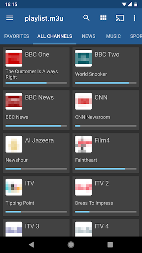 IPTV screenshot 1