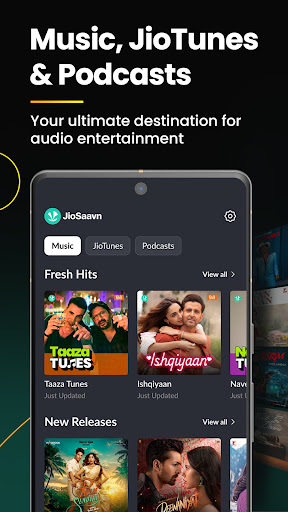 JioSaavn – Music & Podcasts screenshot 1