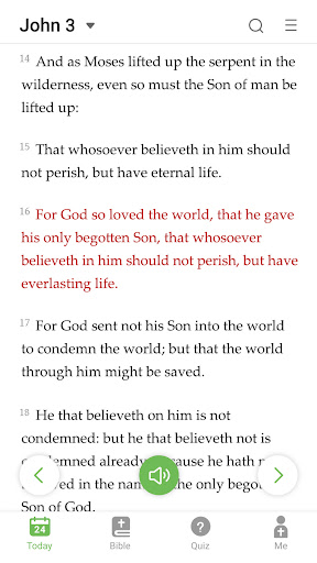 King James Bible – Verse+Audio screenshot 1