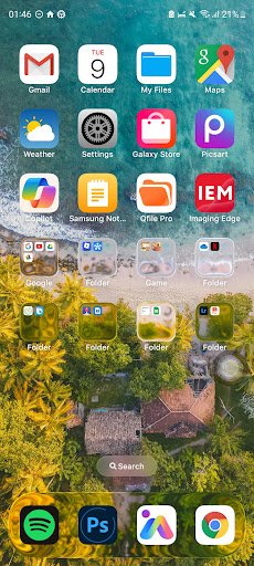 Launcher iOS 19 screenshot 1