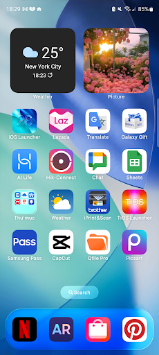 Launcher iOS 19 screenshot 3