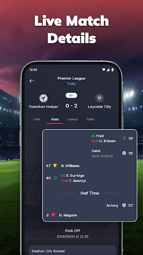 MatchLive: Football Live Score screenshot 3