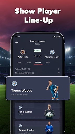 MatchLive: Football Live Score screenshot 4