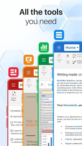 MobiOffice: Word, Sheets, PDF screenshot 2
