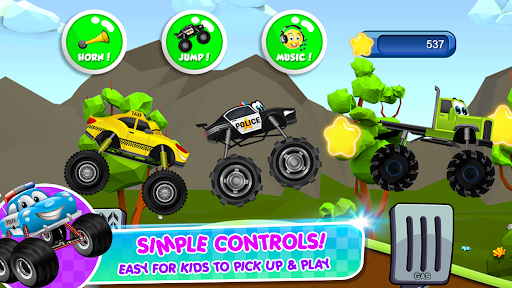 Monster Trucks Game for Kids 2 screenshot 5