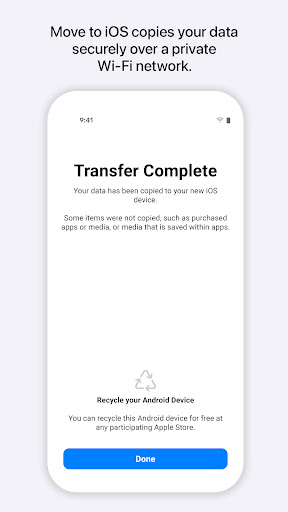 Move to iOS screenshot 2
