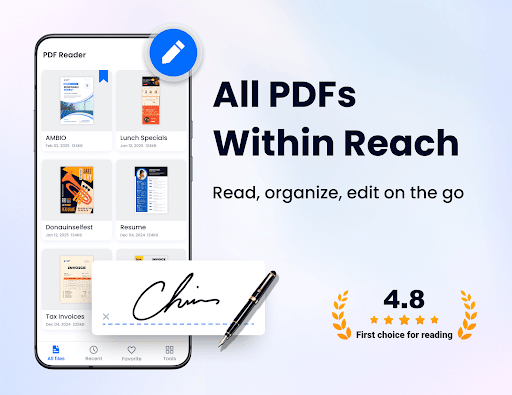 PDF Reader – PDF Editor screenshot 1