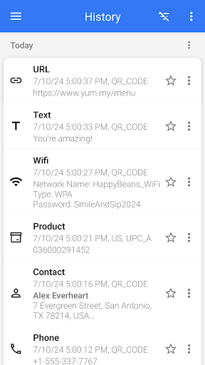 QR & Barcode Scanner screenshot 6