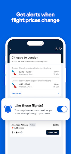 Skyscanner Flights Hotels Cars screenshot 5