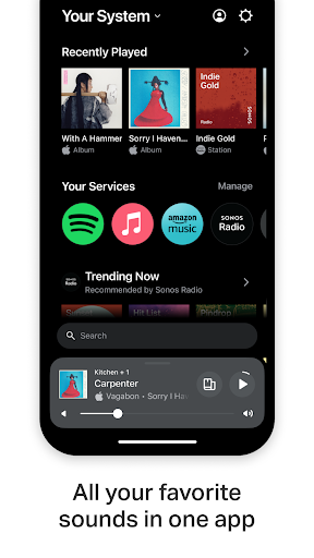 Sonos screenshot 2