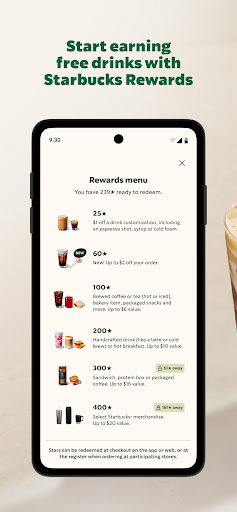 Starbucks screenshot 3