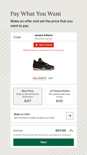 StockX – Sneakers and Apparel screenshot 6
