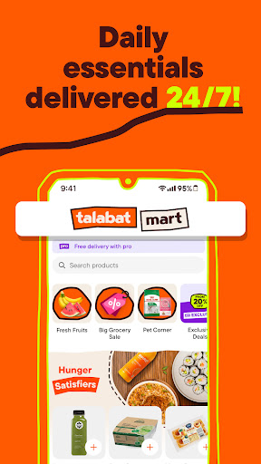 talabat: Food, grocery & more screenshot 4