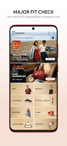 Tata CLiQ Fashion Shopping App screenshot 2