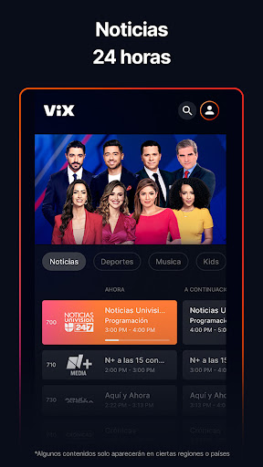 ViX: TV, Deportes y Noticias screenshot 6