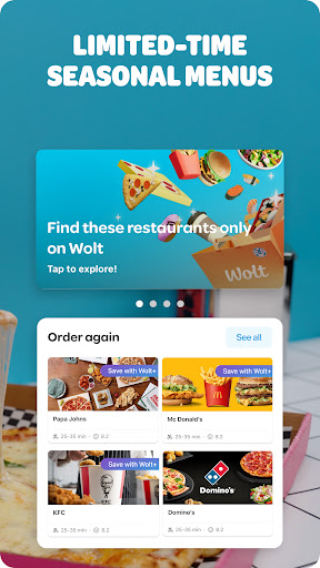 Wolt Delivery: Food and more screenshot 2
