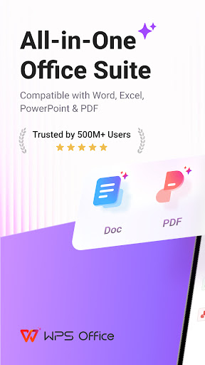 WPS Office-PDF,Word,Sheet,PPT screenshot 1