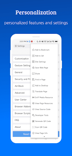 XBrowser – Mini & Super fast screenshot 6