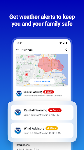1Weather Forecasts & Radar screenshot 4