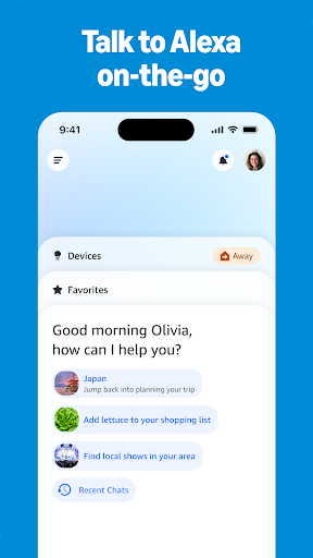 Amazon Alexa screenshot 1
