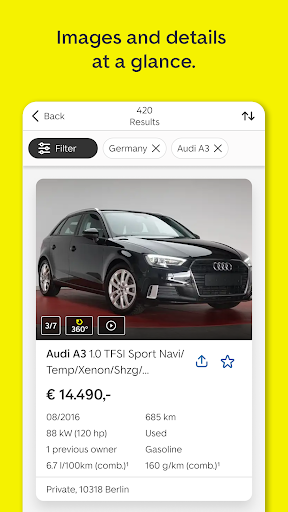 AutoScout24: Buy & sell cars screenshot 4