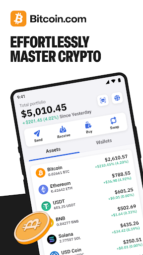 Bitcoin.com Wallet: Buy, Sell screenshot 1
