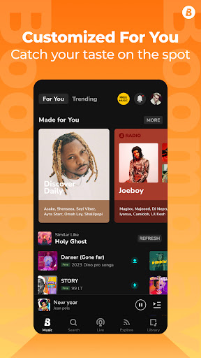 Boomplay: Music & Live Stream screenshot 2