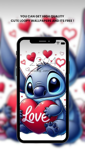 Cute Blue Koala Wallpaper HD screenshot 2