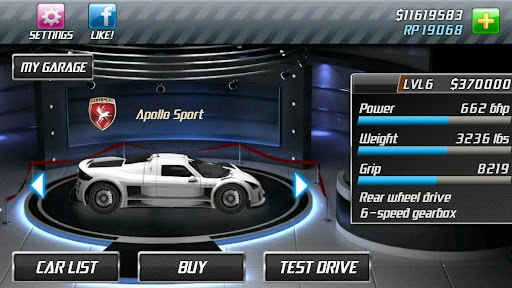 Drag Racing screenshot 4