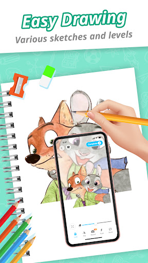 Draw Cartoon – AR Drawing App screenshot 3