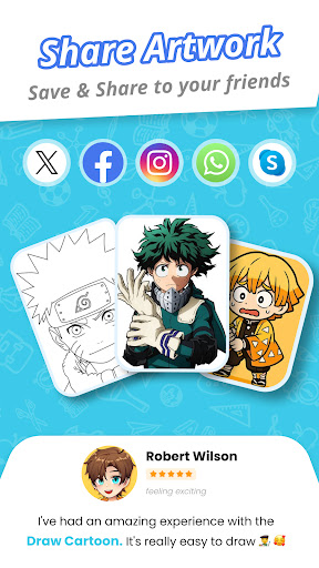 Draw Cartoon – AR Drawing App screenshot 6