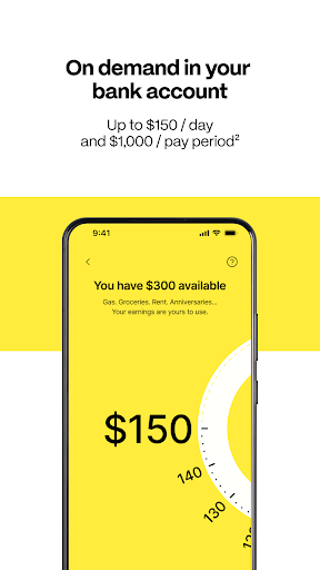EarnIn: Why Wait for Payday? screenshot 4