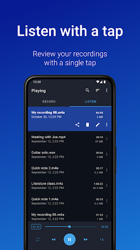 Easy Voice Recorder screenshot 3