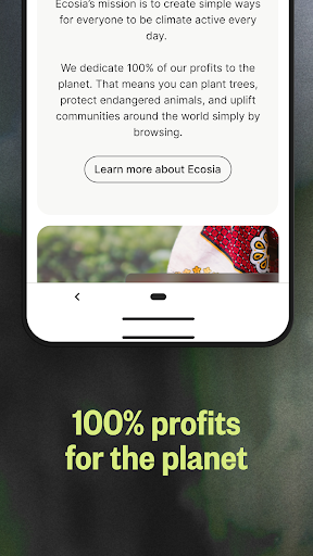 Ecosia – Safe Internet Browser screenshot 4