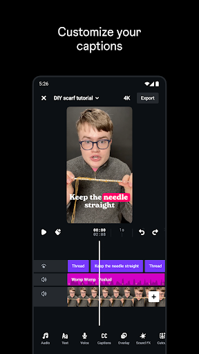 Edits, an Instagram app screenshot 1