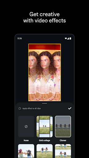 Edits, an Instagram app screenshot 3