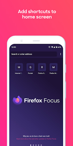 Firefox Focus: No Fuss Browser screenshot 5